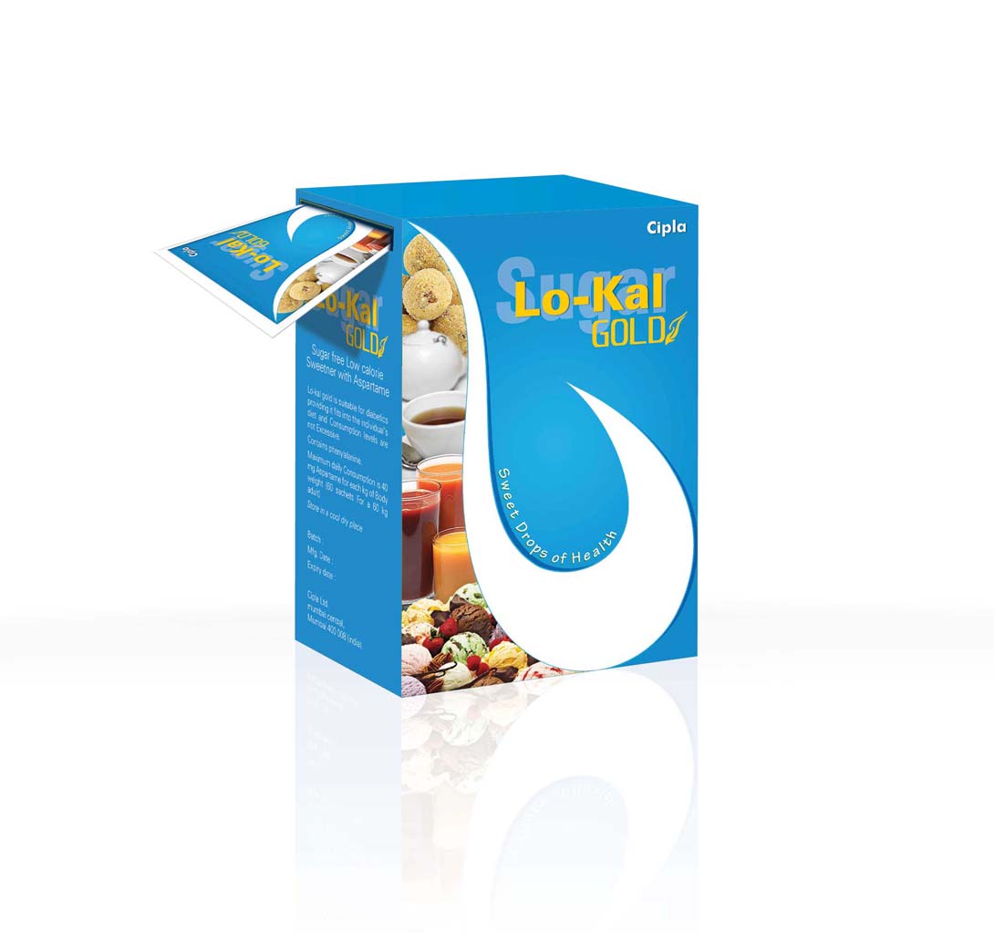 Lo-kal- sachet box blue