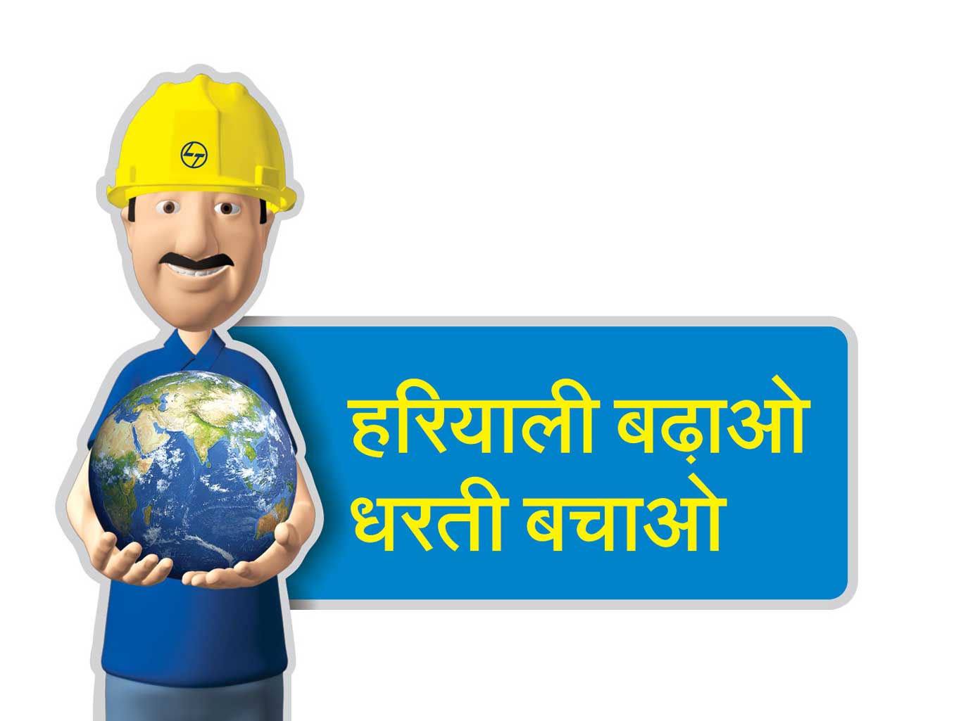 Larsen & Toubro, Pithampur- Venue branding, safety awareness campaign, 3D Character Development