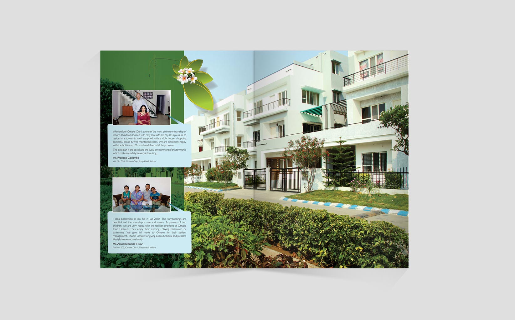 Omaxe City-I - Life blooms here, now and forever... page No. 8 and 9